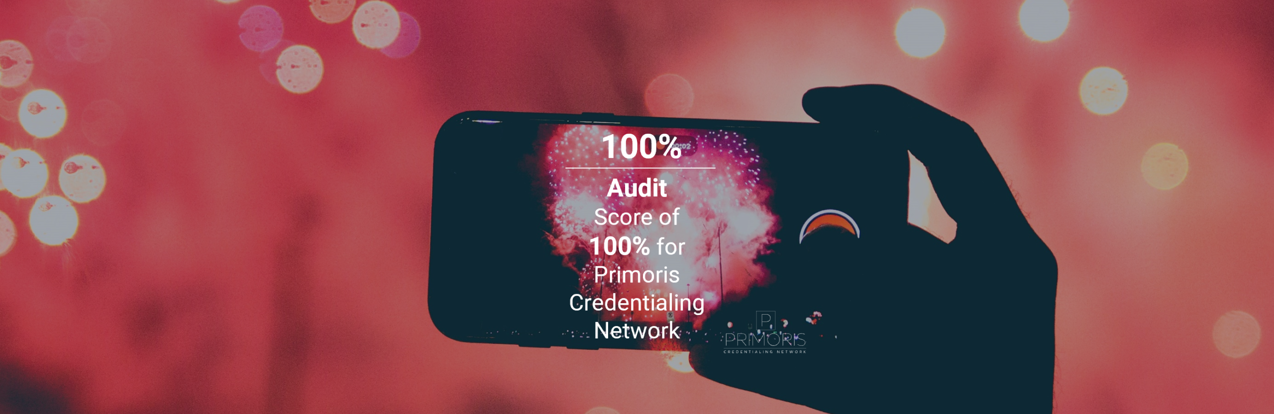 PrimorisCredentialingNetwork.com Audit Score of 100%