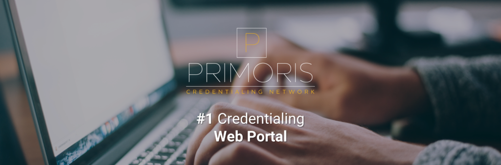 Credentialing Web Portal With Primoris